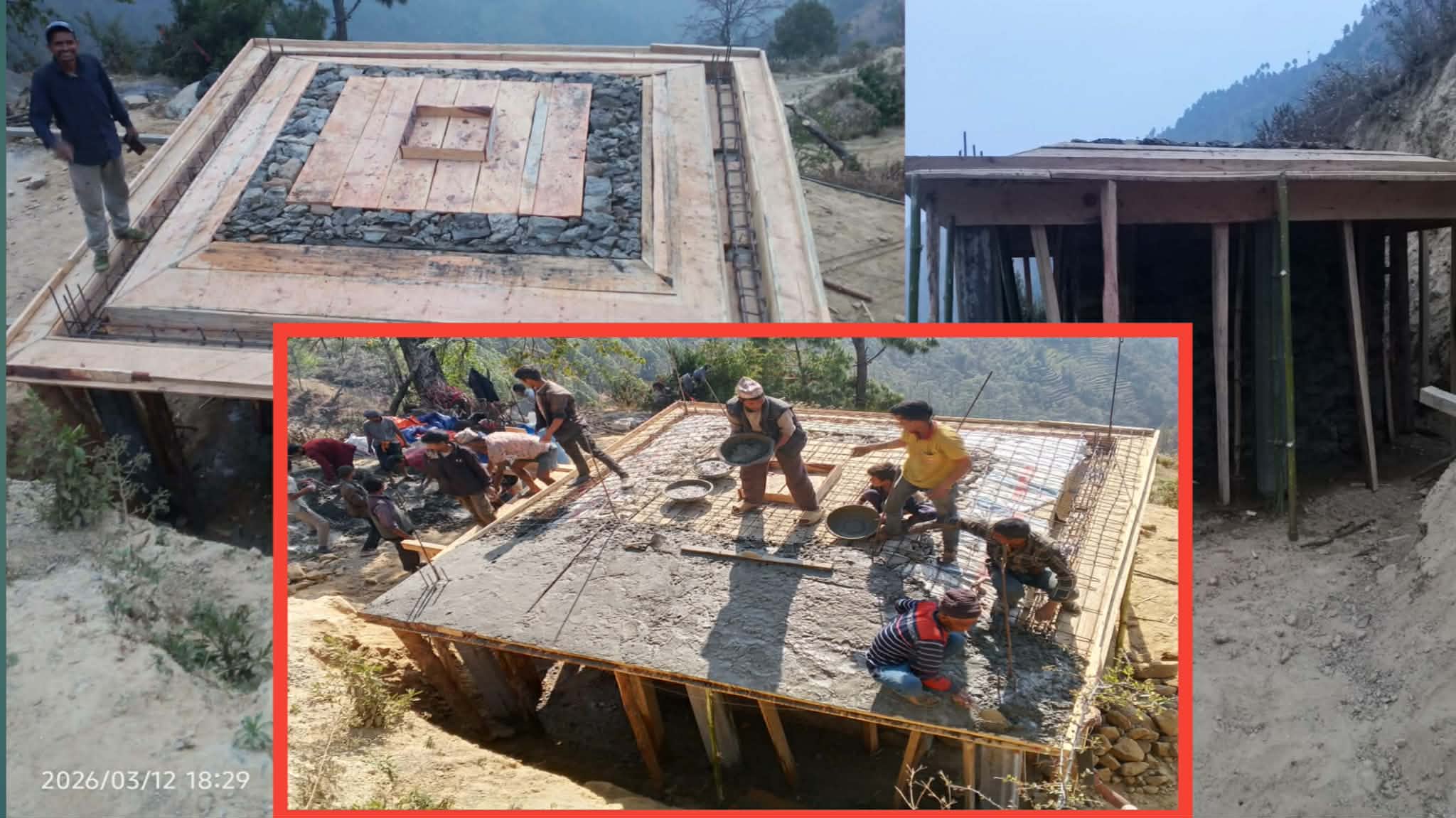  वडाको २ लाख बजेटले नपुग्दा पनि रोकिएन कालिका भैरव मन्दिर निर्माण, स्थानीयले थाले आर्थिक संकलन 
